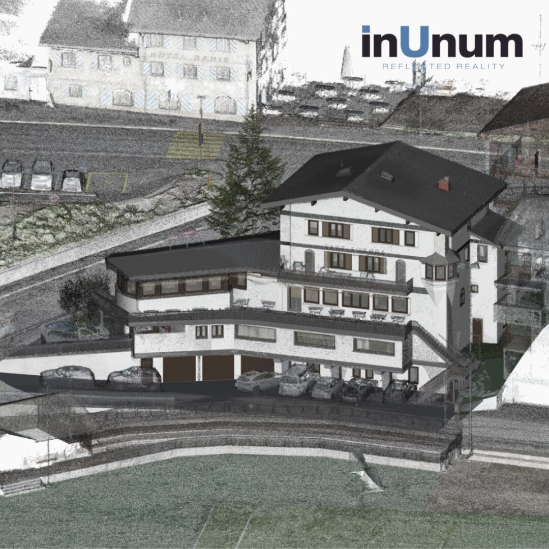 Digitaler Zwilling eines Hotels mit Umgebungsdaten. Projekt Aurora von inUnumAG